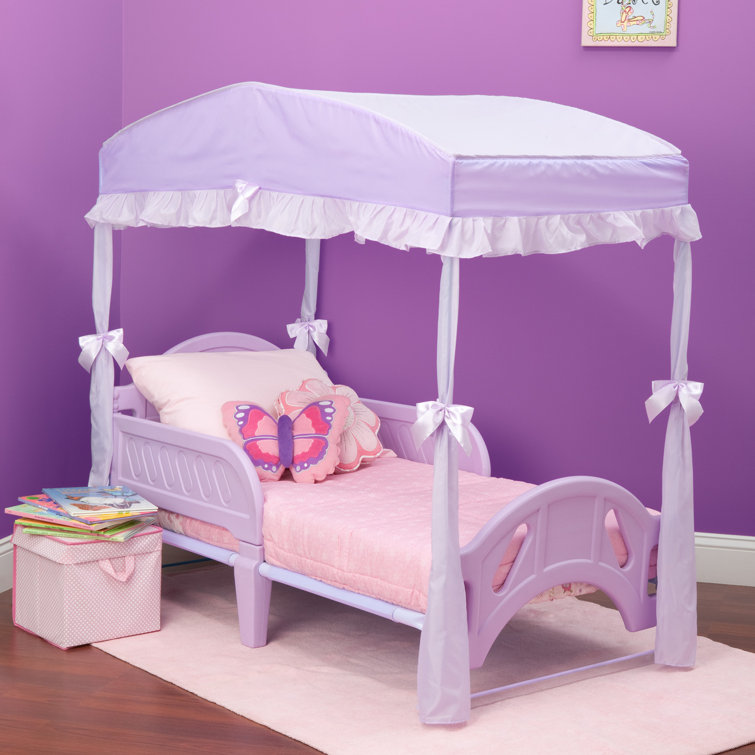 Delta Children Children's Girls for Toddler Bed Canopy & Reviews Wayfair